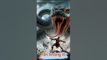 Con rắn hoá khổng lồ #ai #chatgpt #shorts #hinhanh