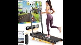 Review on Trisomy Treadmill with Remote Control and APP, LED Display