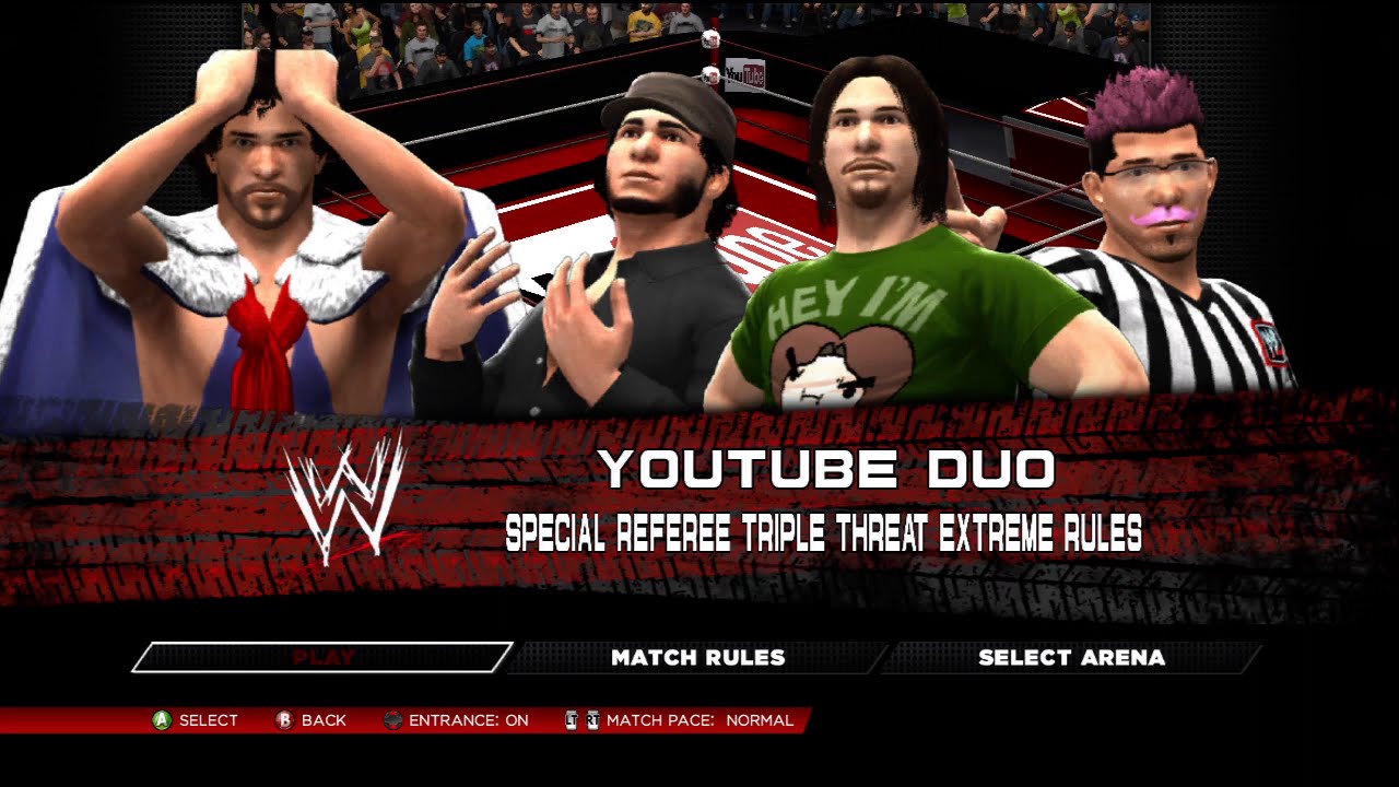 WWE 2K14 YouTube Tag Tournament (Title Match) - 08 - JonTron vs. Egoraptor vs. Danny Sexbang