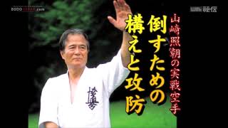 山崎照朝の実戦空手　倒すための構えと攻防  TERUTOMO YAMAZAKI sensei's KARATE!