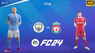 FC 24 - Manchester City Vs Liverpool - Premier League 23/24 | PS5™ [4K60] Next Gen