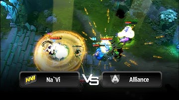 Early teamwipe by Na`Vi vs Alliance @ Starladder 8