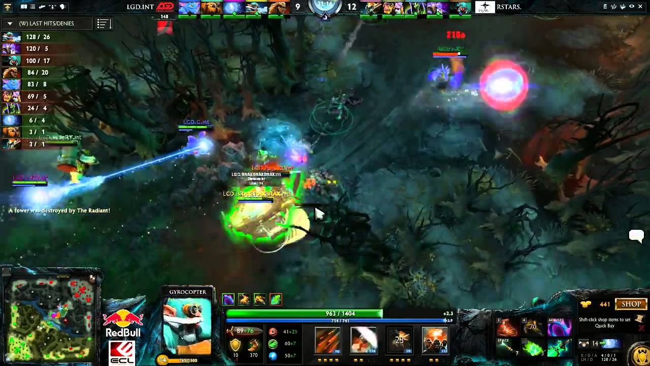 LGD.int vs Rising Stars - RedBull ECL, group B