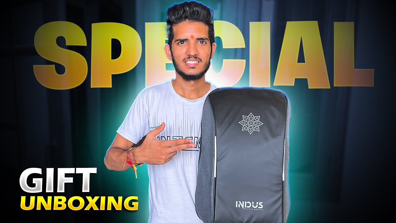 😍 I Got Special GIFT From Indus Team | Unboxing | Gift by Indus Battle Royale