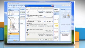 Microsoft® Outlook 2007: Include vCard with automatic signature in Windows® XP