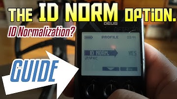 XP Deus ID NORM Settings-Every frequency Different target ID range | Guide | v5.21 | Metal detecting
