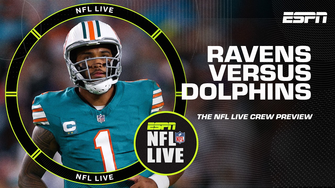 What to look for in the matchup of the week Ravens vs. Dolphins 👀
