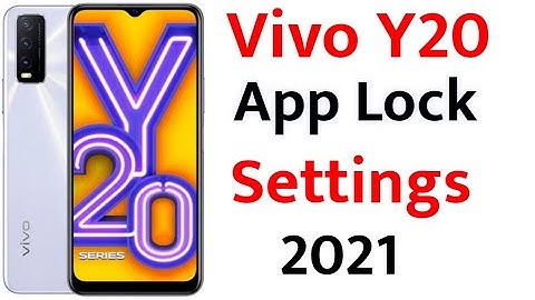how to vivo y20 app lock || vivo y20 me app lock kaise lagaye