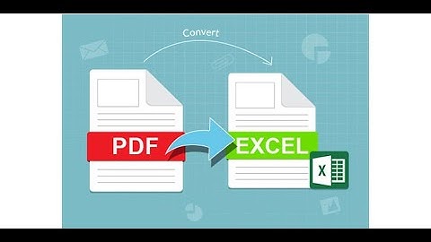 How to convert PDF File to Excel Spreadsheets in Urdu/Hindi