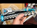 Style Meets Flexibility - HB 24 Piece Swivel Head Ratchet Set - 90-Tooth 3/8-Inch Drive - AGX001