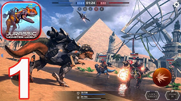 Jurassic Monster World: Dinosaur War : Gameplay Walkthrough Part 1