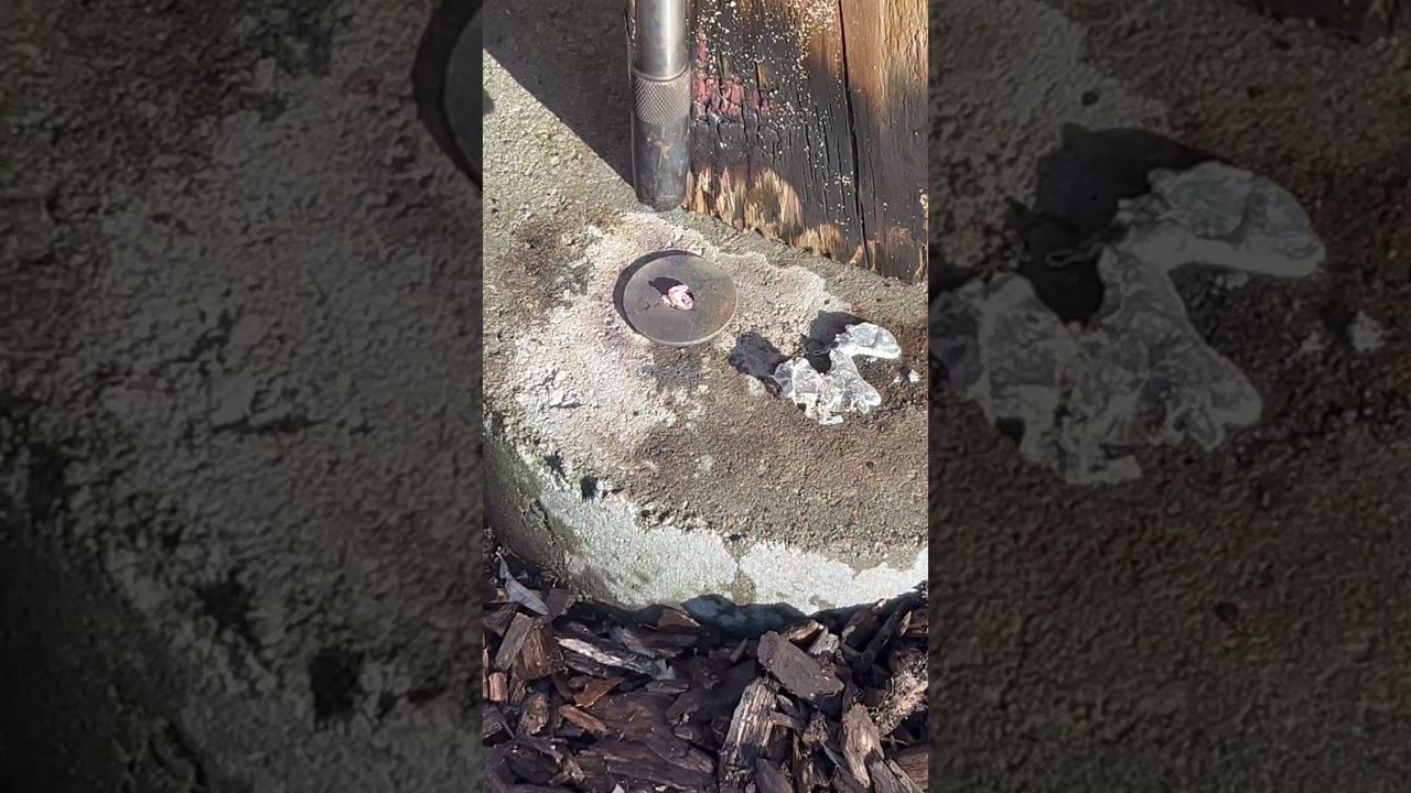 Making silver nugget