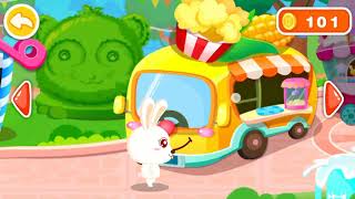 Baby Panda's Town: Life (Amusement Park) Gameplay | Baby Bus Games screenshot 5