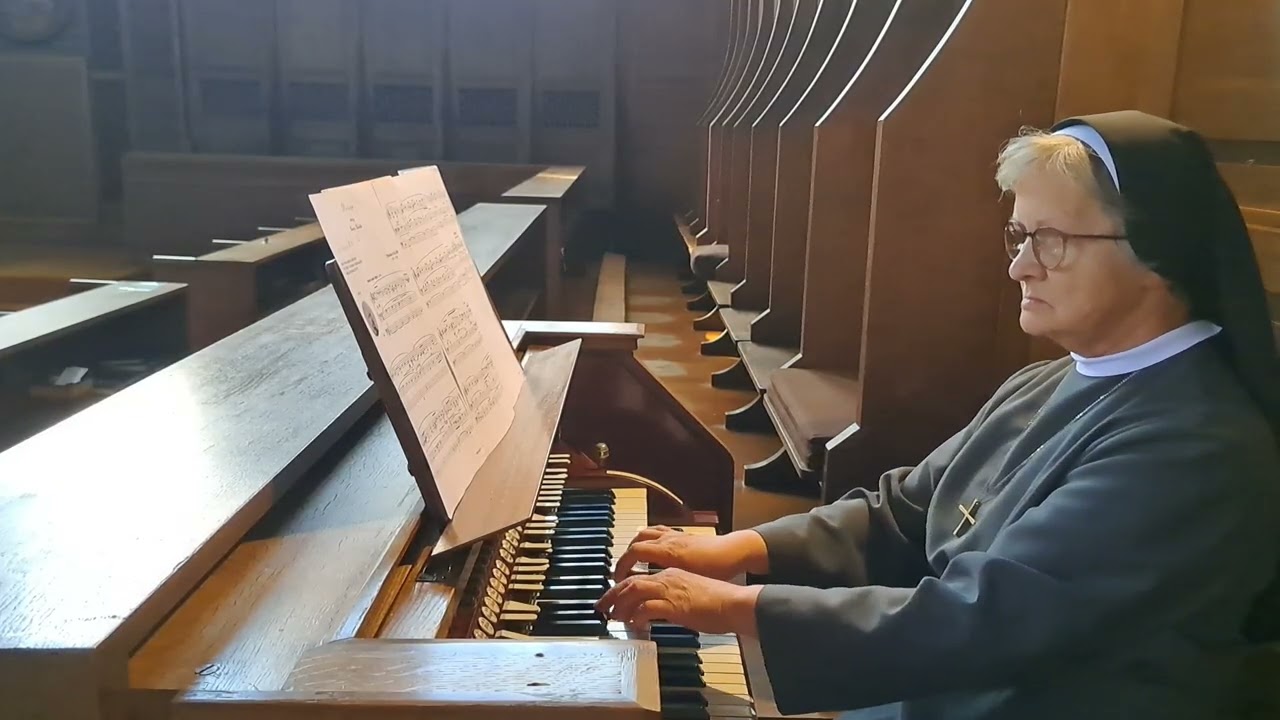 Théodore Salomé (1834-1896)  Prière - Orgenistin, Schwester Mihovila Tenzera