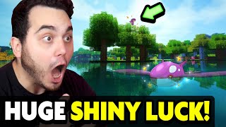 Triple Shiny Luck in PIXELMON!