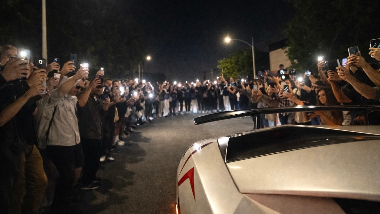 POV: bringing your $700,000 Aventador to Don Toliver's car meet