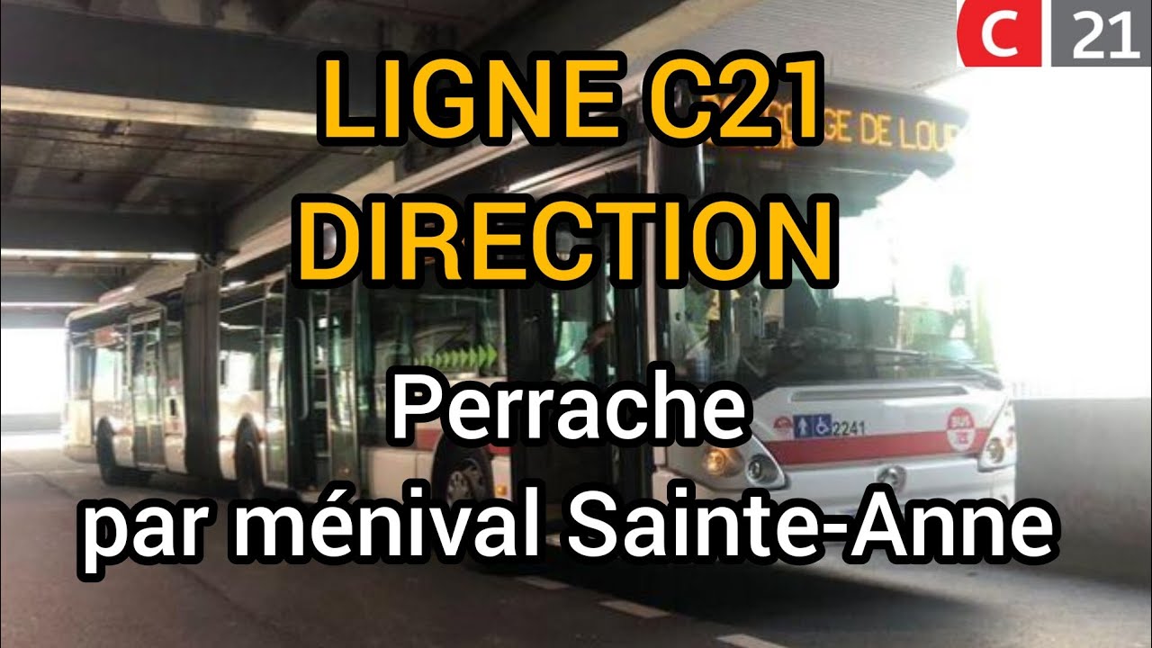 [TCL] Ligne C21 du réseau TCL Lyon en direction de Perrache.