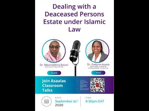 Dealing with a Deceased persons Estate under Islamic Law