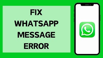 How To Fix Whatsapp Message Not Sending/Receiving Problem 2024 | WhatsApp Message Error (Solved)