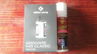 Unboxing of GEEKVAPE H45 classic| tagalog