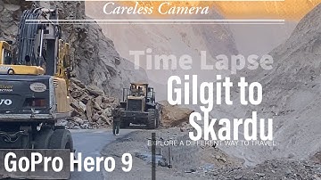 Gilgit Skardu Road - TimeLapse - 4K