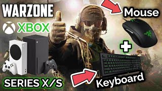 WARZONE with Keyboard & Mouse on Xbox Series X/S