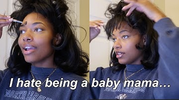 GRWM while I overshare about my life (dating, self doubt, being a mom, etc.)