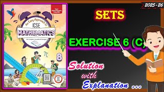 Sets | Exercise 6C | Class 8 Maths | Chapter 6 | All Answers | 2025-26