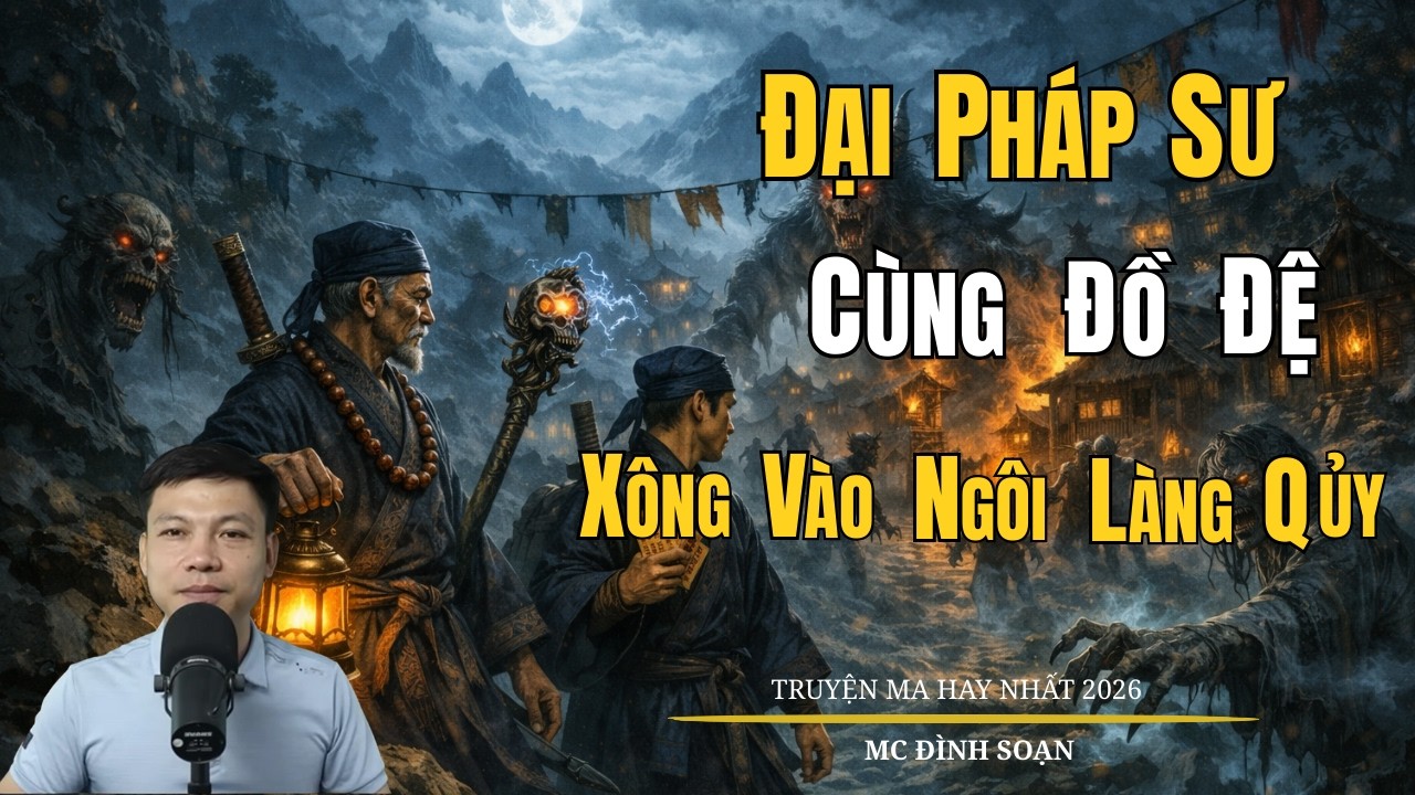 ĐẠI PHÁP SƯ CÙNG ĐỒ ĐỆ XÔNG VÀO NGÔI LÀNG QUỶ | Truyện Ma Đình Soạn - Chuyện Ma Kinh Dị Hay Nhất