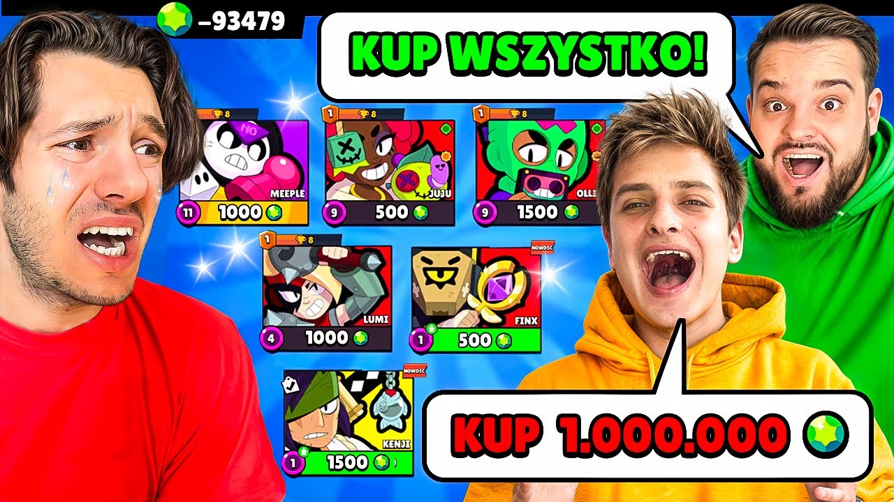 ZGADZAM SIE NA WSZYSTKO W BRAWL STARS PRZEZ 24 H!