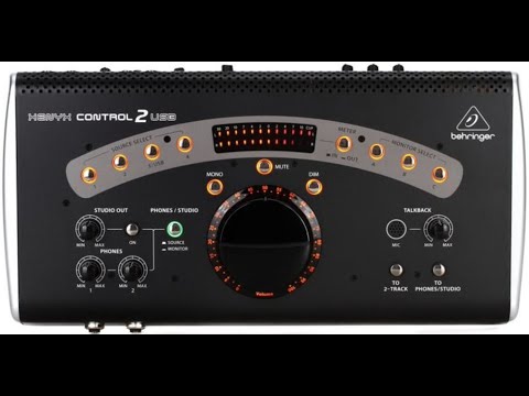Amazon.com: Behringer XENYX CONTROL2USB High-End Studio