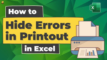 Hide Errors on Print Out in Excel