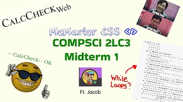 COMPSCI 2LC3: Midterm 1 Help Session 2025