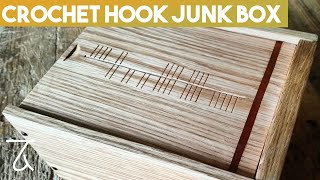 Sliding Lid Box for Crochet Hooks [Woodworking Project]