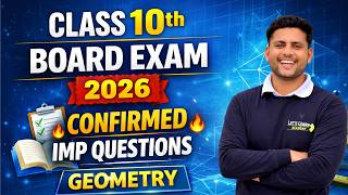 Class 10 Maths GEOMETRY CIRCLE PYQ | Most Important Questions for Board Exam 2026