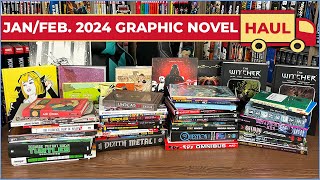 Graphic Novel, Omnibus, Absolutes, TPBs and comic Haul January & February 2024!
