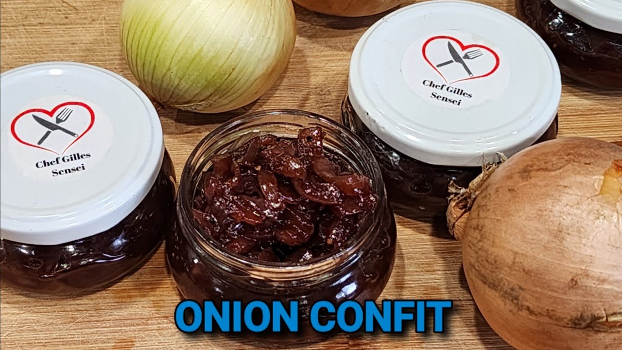 ONION CONFIT BLITZ RECIPE