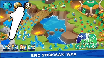 Clash of Stickman Gameplay Walkthrough #1 (Android, IOS)