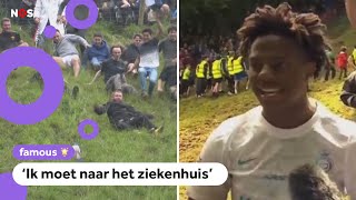 Youtuber IShowSpeed doet mee aan kaasrol-race