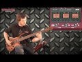 ZOOM B3 Bass-Effekt und Amp-Simulator