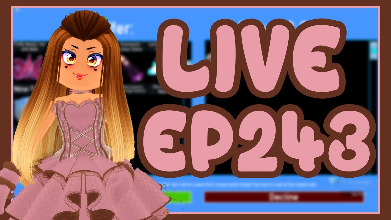 🔴LIVE EP243 - FARM CANDIES WITH ME!🍬 | ROYALE HIGH | DALE CYRILLE 🔴