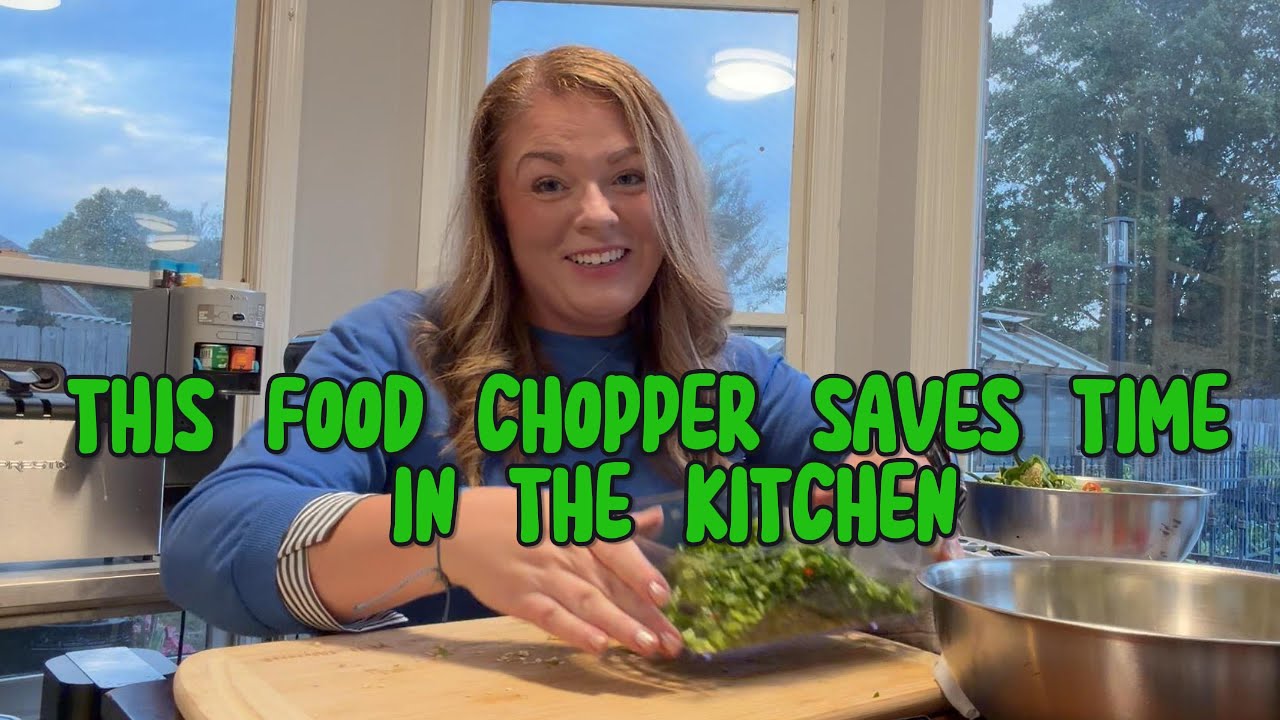 This food chopper saves me time in the kitchen