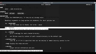 How to create new directories and files from terminal