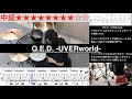 [ UVERworld ] Q.E.D. 叩いてみた [ Drum Cover ] [譜面付き]