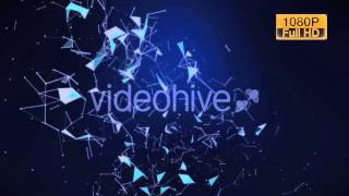 Blue Plexus Background