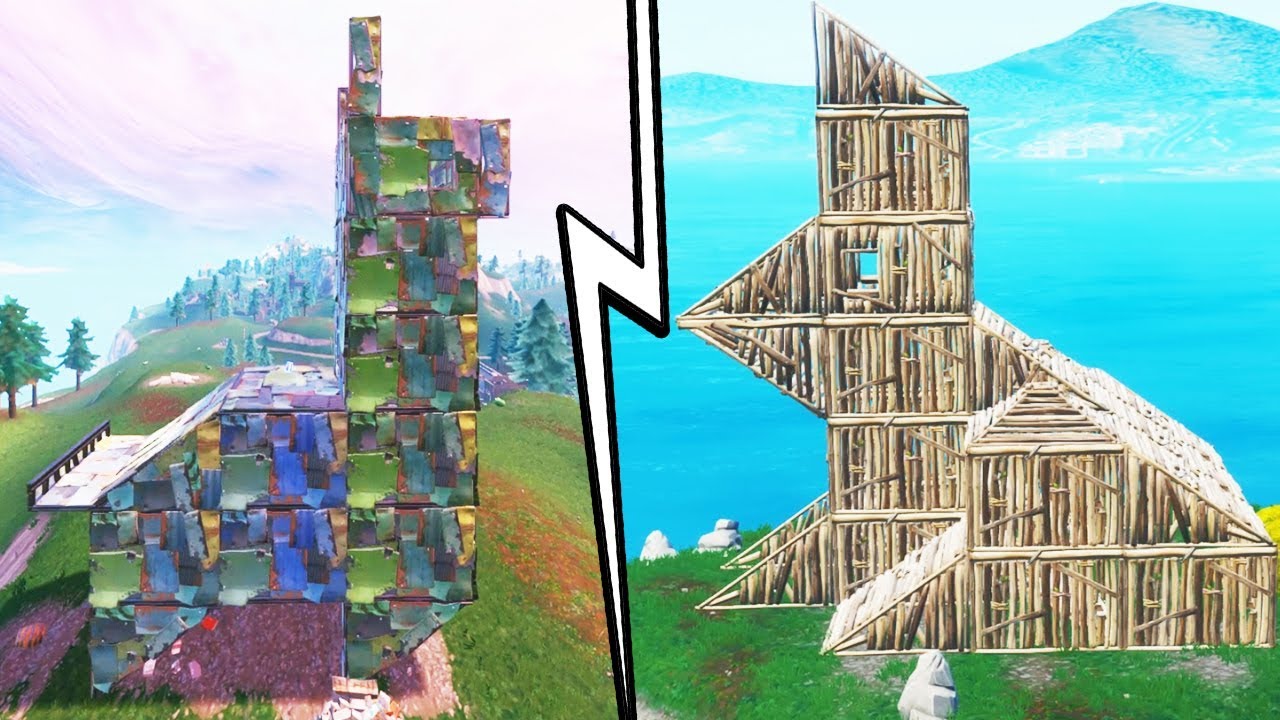 Fortnite conejo de madera cerdo de piedra llana de metal