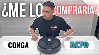 🌪️ CONGA M70: UNO DE LOS ROBOTS ASPIRADORES CONGA MÁS POTENTES DEL MOMENTO | Review y opiniones