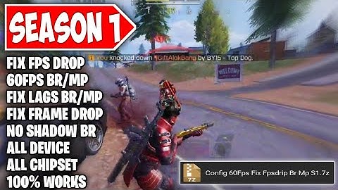 SEASON 1 CONFIG 60FPS FIX FPS DROP IN COD MOBILE | FIX FPS DROP BR/MP & UNDEAD SIEGE | 2022