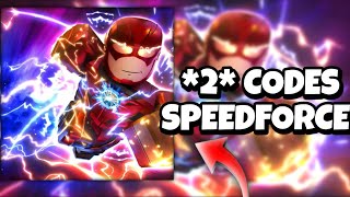 ALL WORKING CODES FOR SPEEDFORCE UPDATE IN FLASHPOINT! ROBLOX FLASHPOINT CODES
