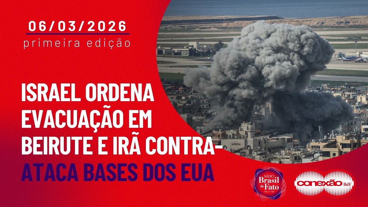 Israel ordena evacuação em Beirute e Irã contra-ataca bases dos EUA | Conexão BdF - 1ª Edição